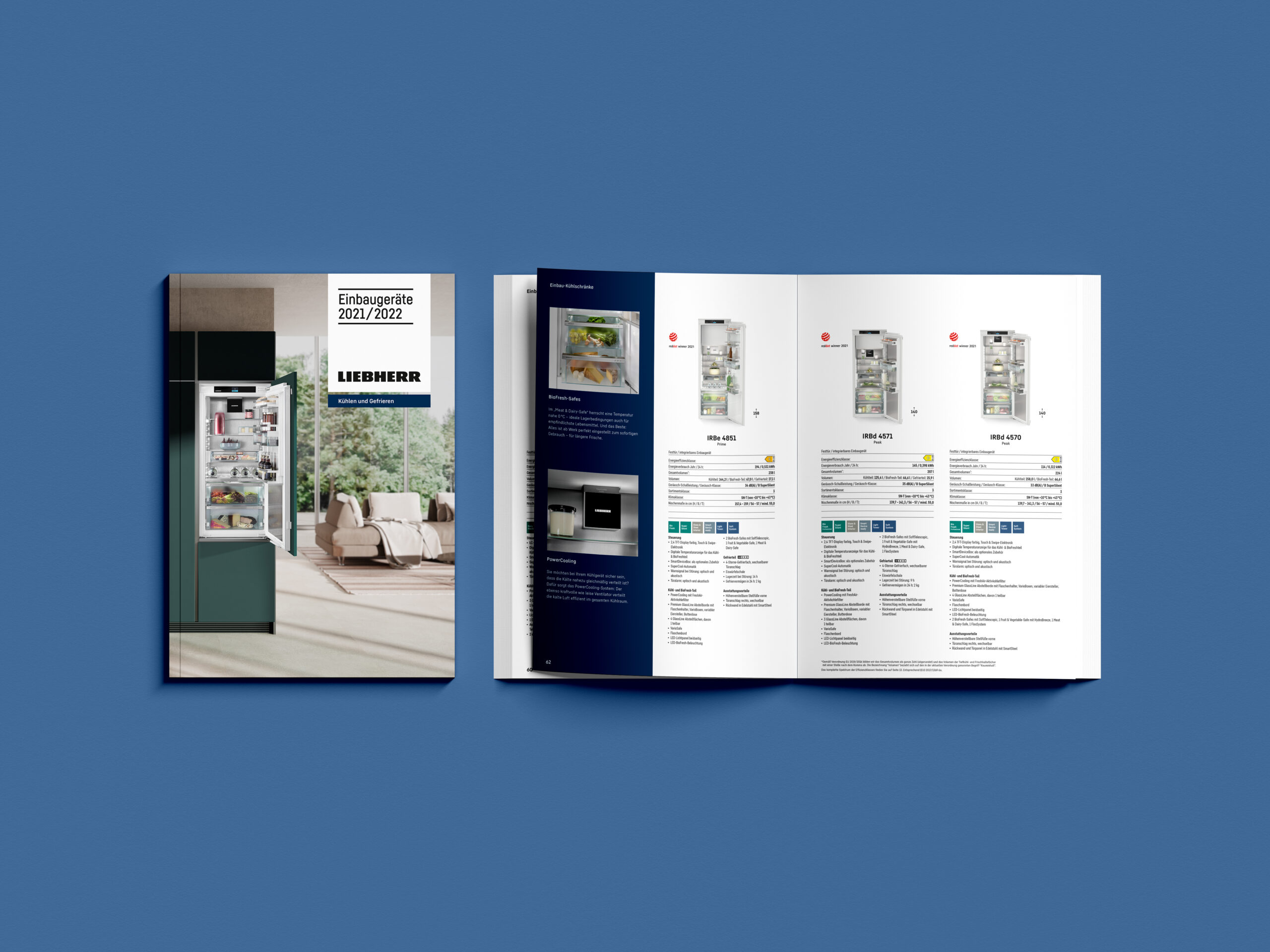 Liebherr Einbaugerätekatalog Titelbild